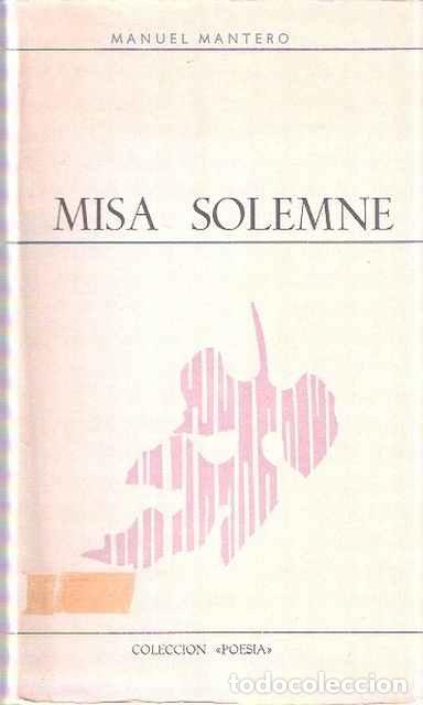 Libros de segunda mano: Misa solemne - Manuel Mantero - Foto 1