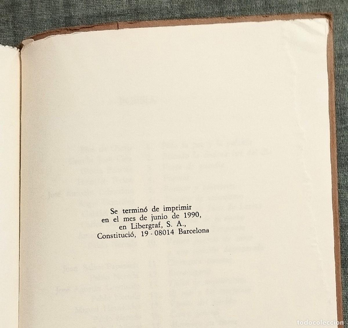 Libros de segunda mano: Pablo Neruda: Los versos del capit&aacute;n, poes&iacute;a, junio 1990 - Foto 5