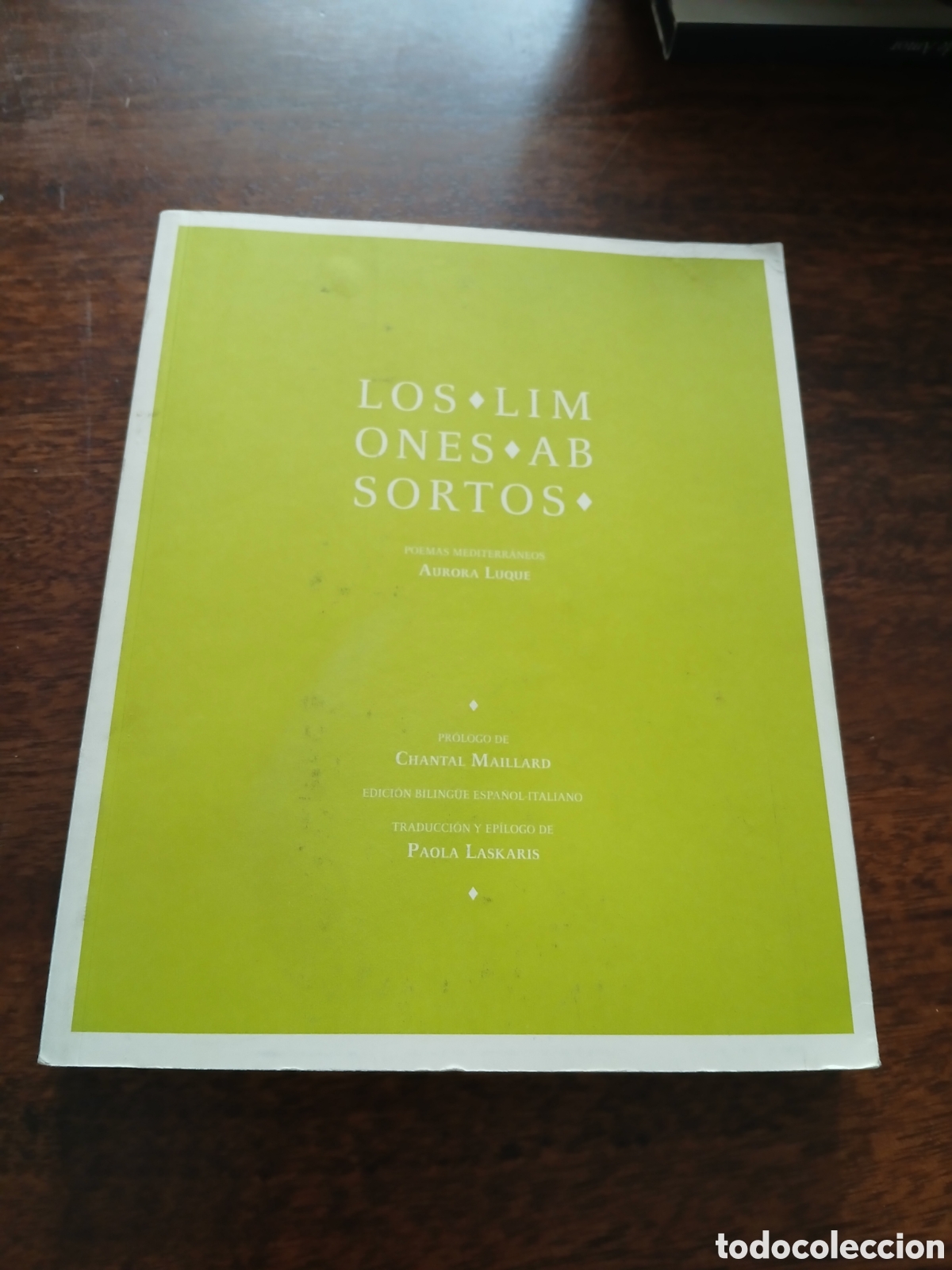Libros de segunda mano: Los limones absortos, Aurora Luque - Foto 1