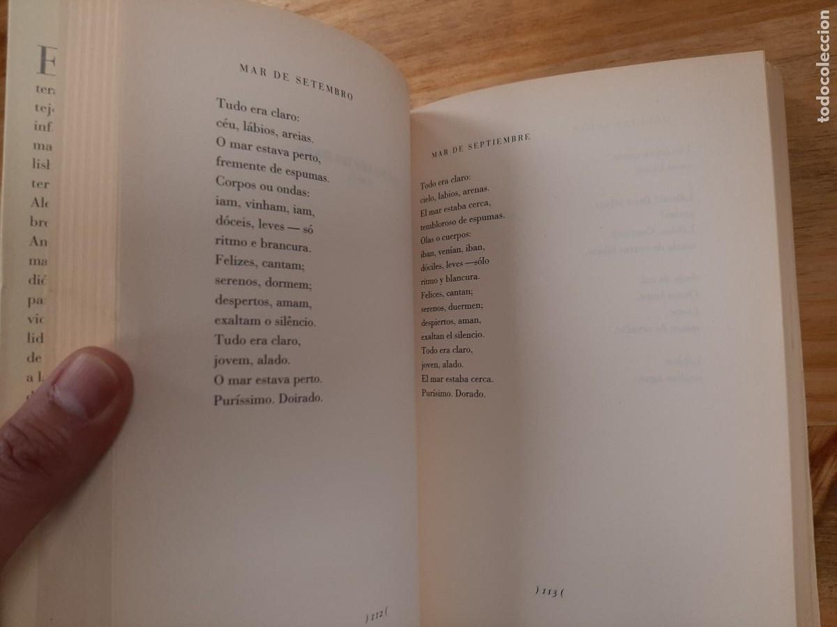 Libros de segunda mano: Todo el oro del d&iacute;a - Eugenio De Andrade - Pre-textos, 2001 - Foto 8