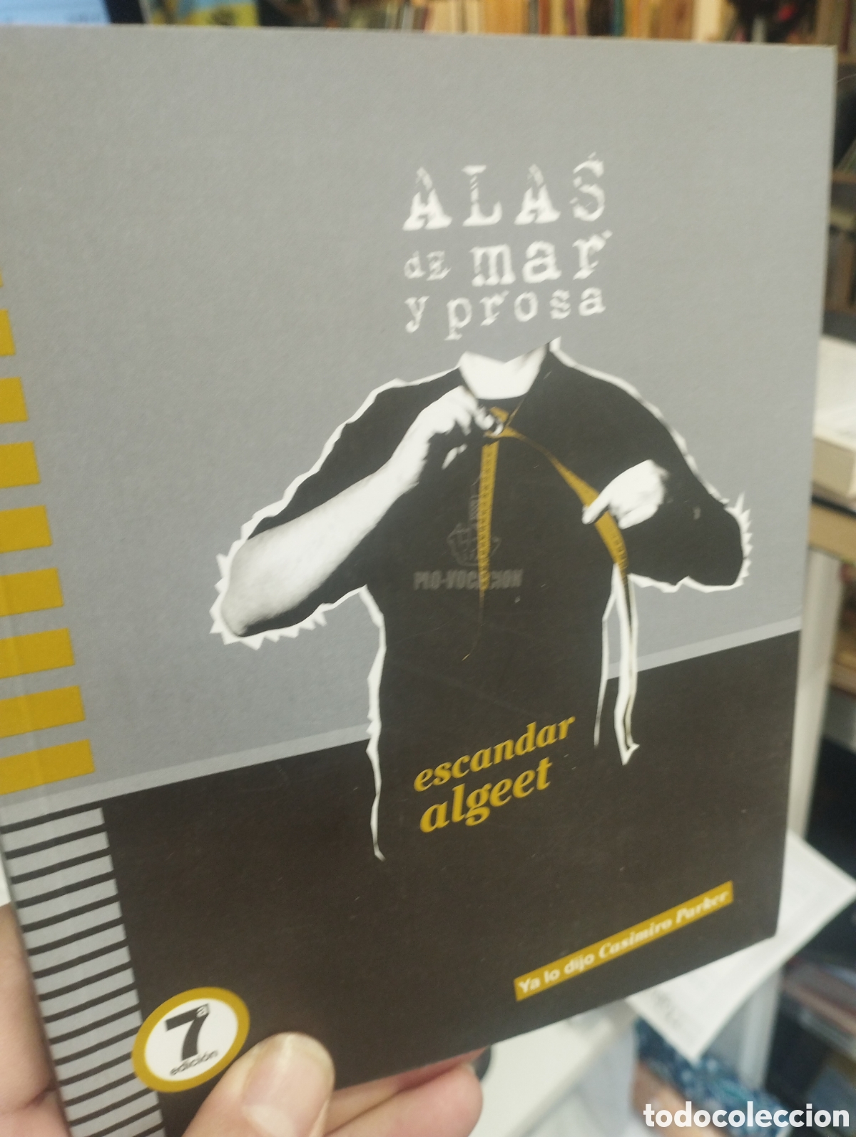 Libros de segunda mano: Escanear Algeet. Alas de mar y prosa - Foto 1
