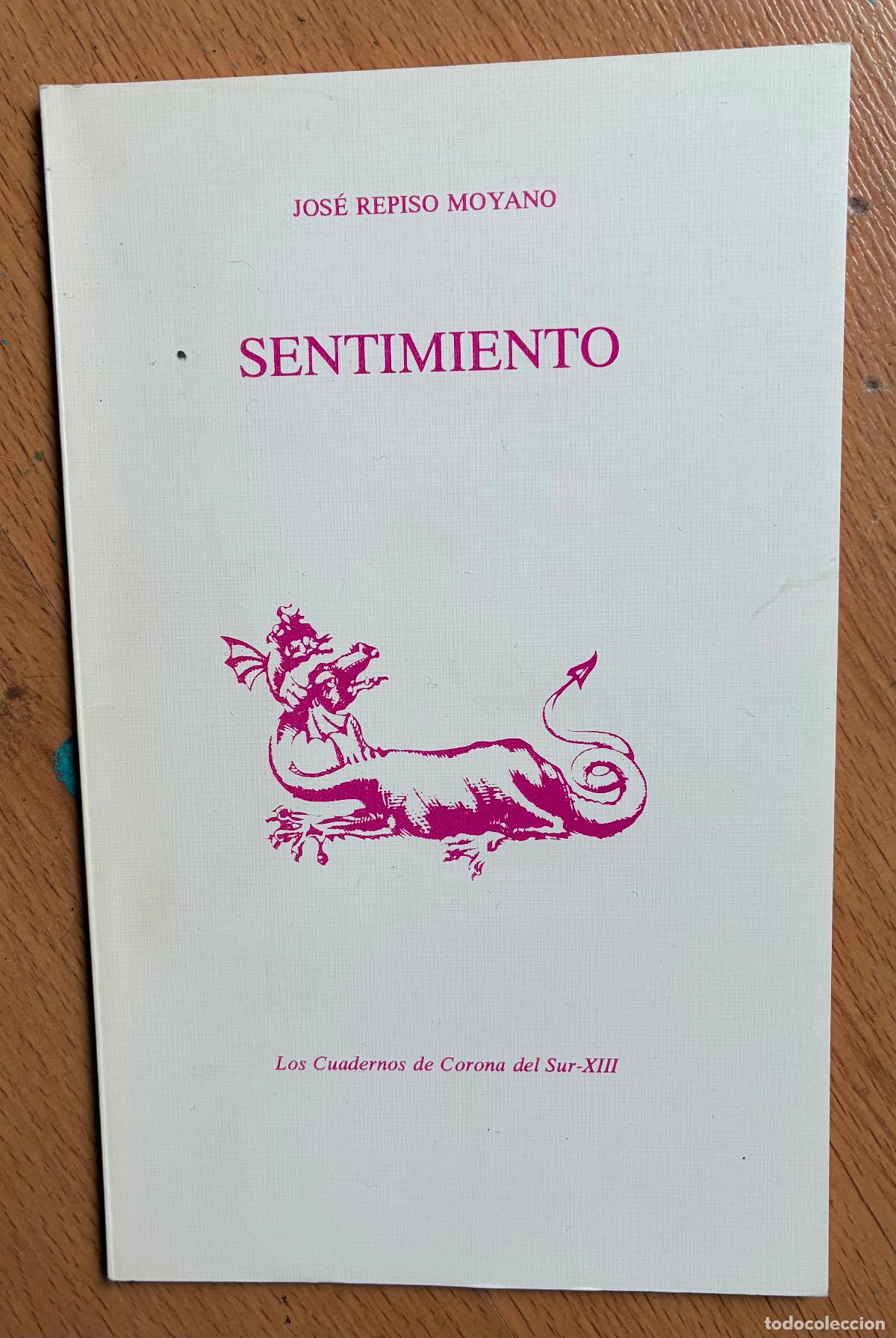 Libros de segunda mano: SENTIMIENTO, Jose Repiso Moyano - Foto 1