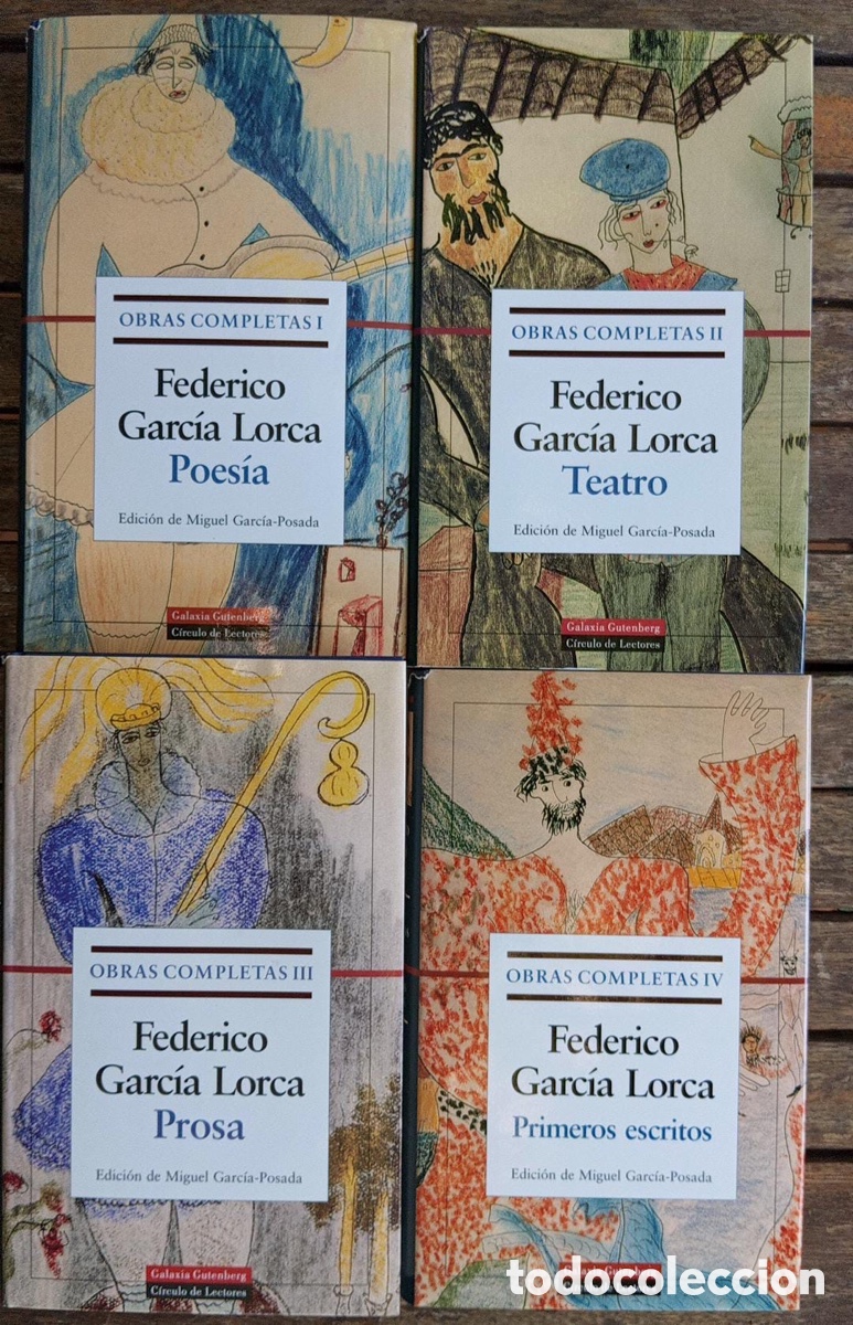 Libros de segunda mano: Federico Garc&iacute;a Lorca. Obras Completas. (4 Vol.) Autor: Federico Garc&iacute;a Lorca.