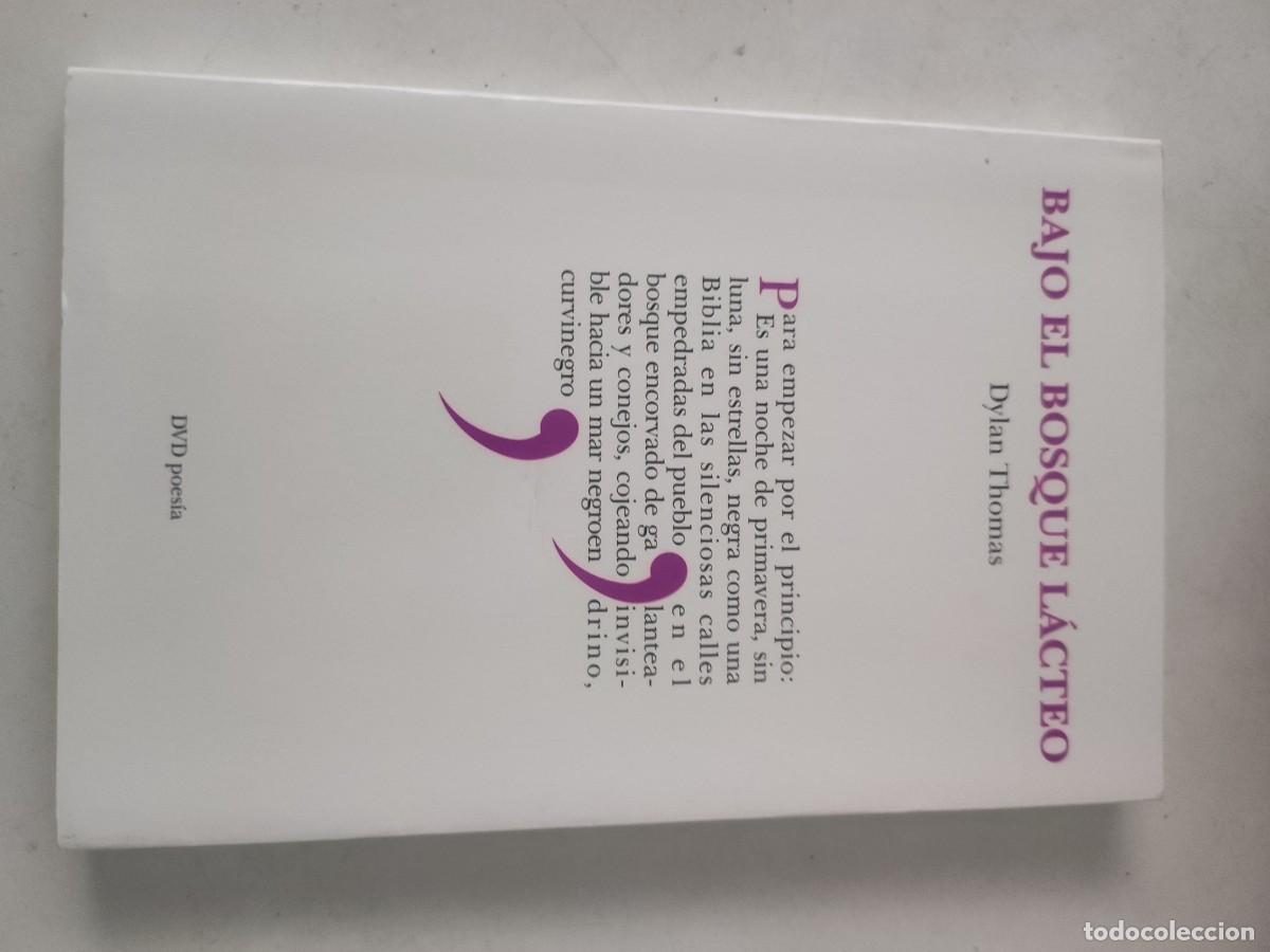 Libros de segunda mano: Bajo el bosque lacteo. Dylan Thomas - Foto 1