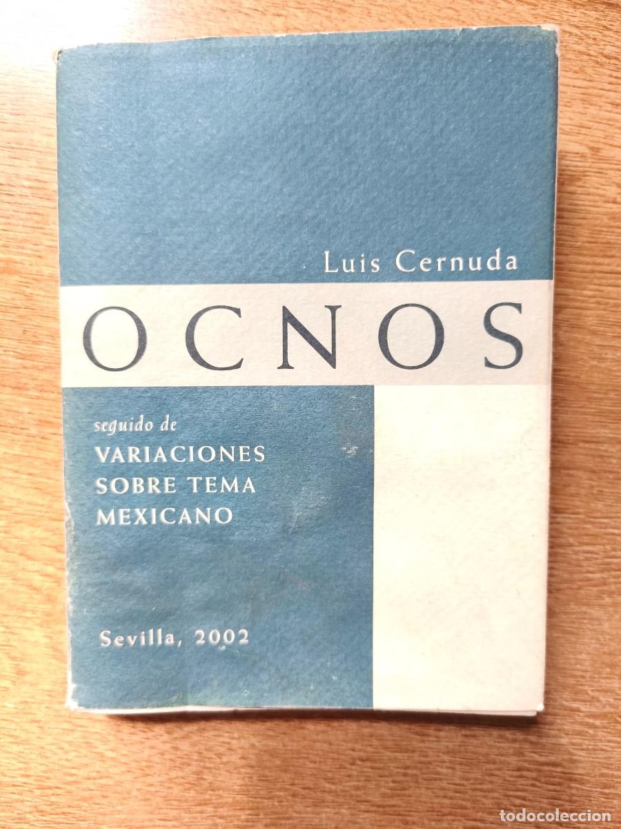 Libros de segunda mano: LIBRO LUIS CERNUDA. OCNOS - Foto 1