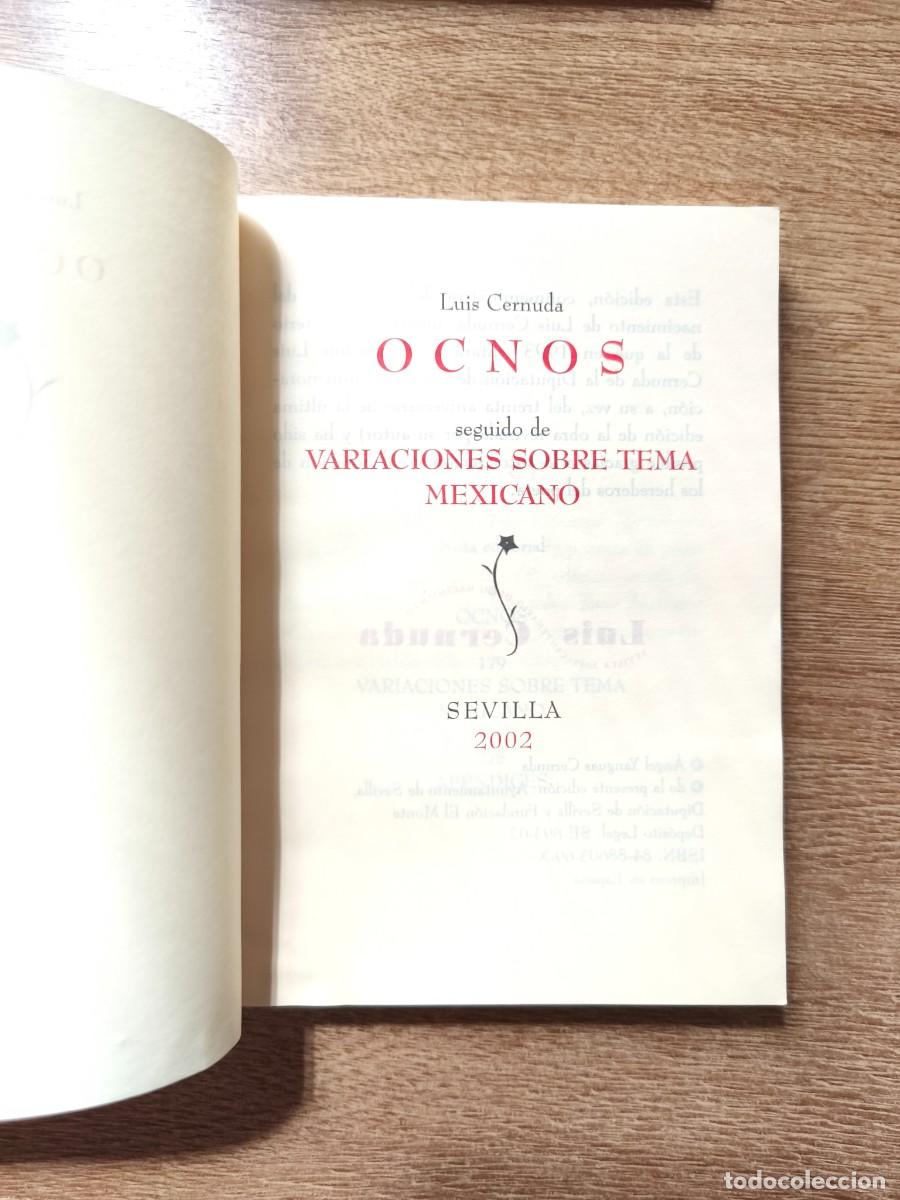 Libros de segunda mano: LIBRO LUIS CERNUDA. OCNOS - Foto 2