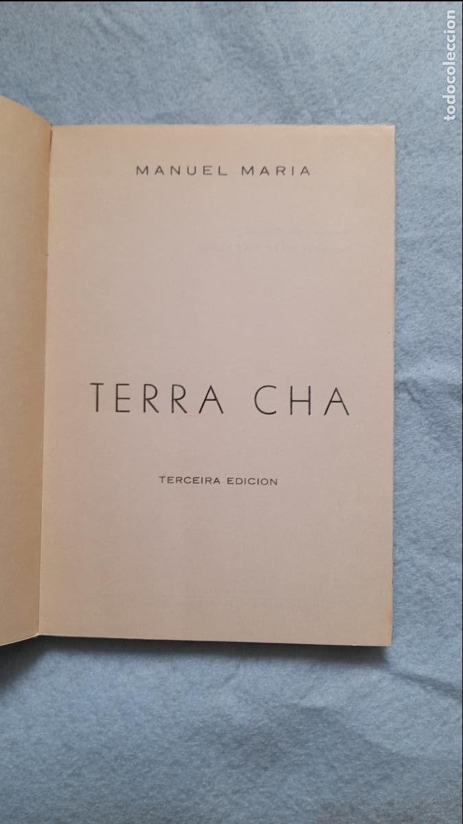 Libros de segunda mano: Terra Ch&aacute;. Manuel Mar&iacute;a. Lugo. - Foto 2