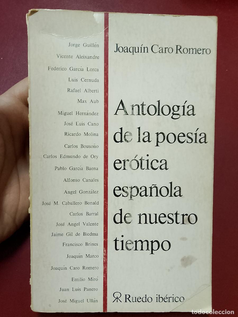 Gebrauchte B&uuml;cher: VV.AA. (Joaqu&iacute;n Caro Romero, ed.): Antolog&iacute;a de la poes&iacute;a er&oacute;tica espa&ntilde;ola de nuestro tiempo