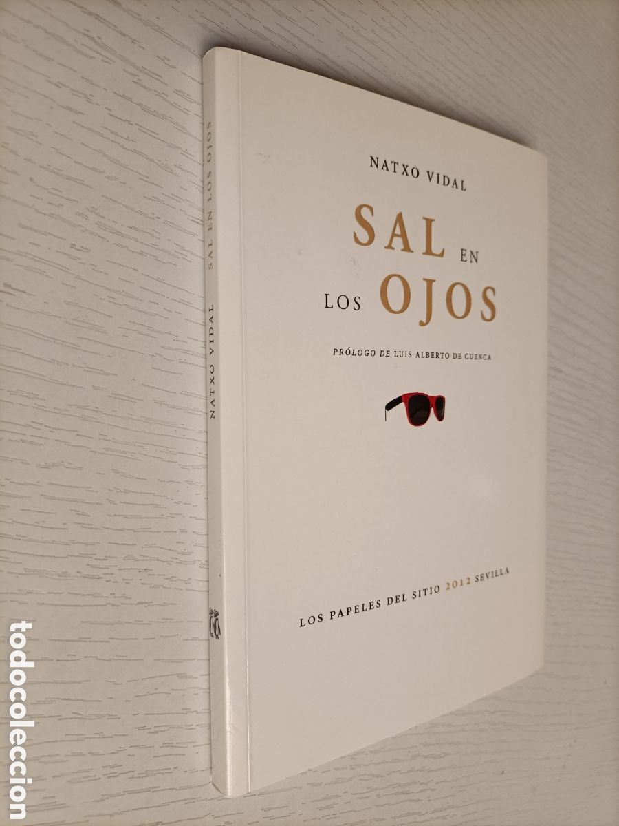 Libros de segunda mano: Sal en los ojos. Natxo Vidal . Pr&oacute;logo Luis Alberto de Cuenca