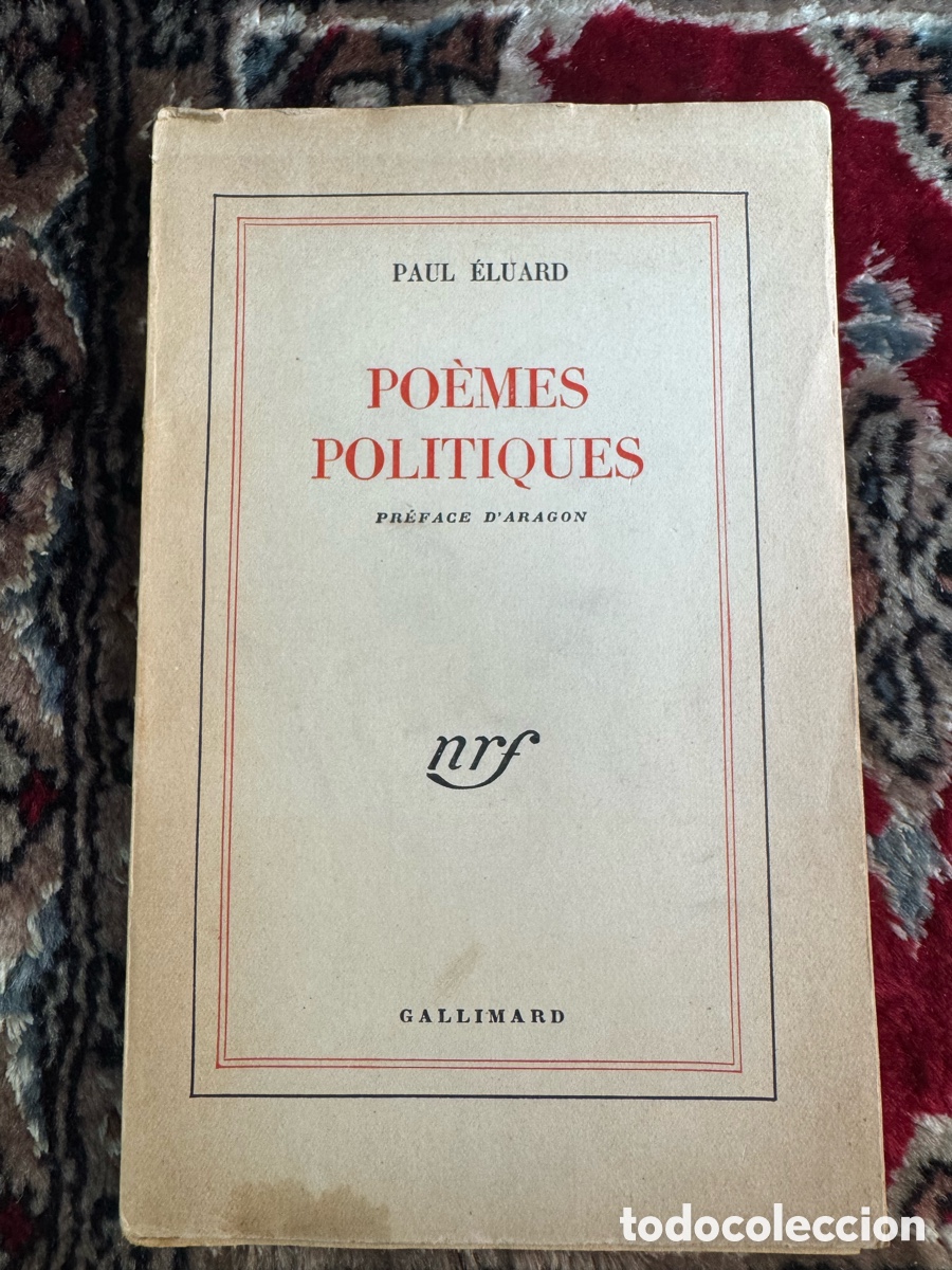 Libri di seconda mano: Poemes politiques Paul Eluard