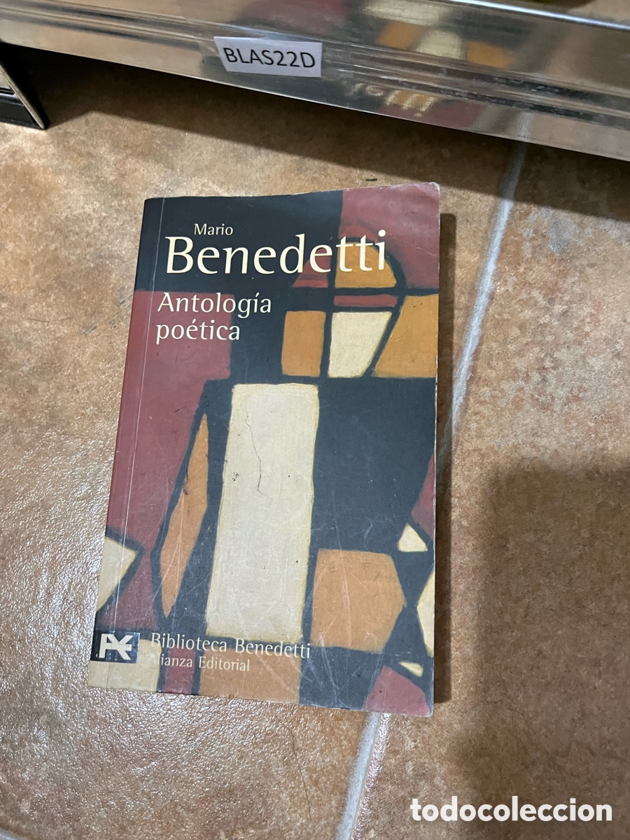 Libros de segunda mano: BLAS22D Mario Benedetti Antologia po&eacute;tica