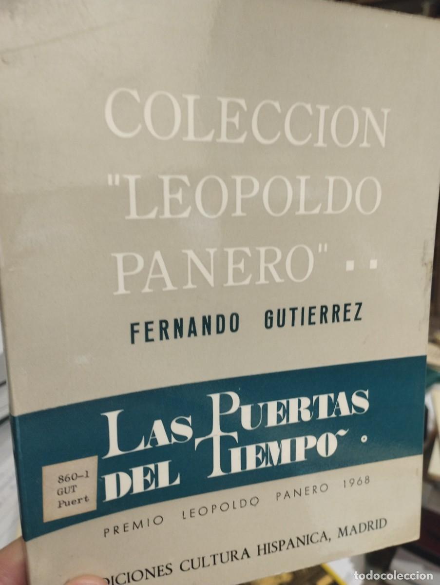 Libros de segunda mano: Fernando Guti&eacute;rrez. Las puertas del tiempo - Foto 1