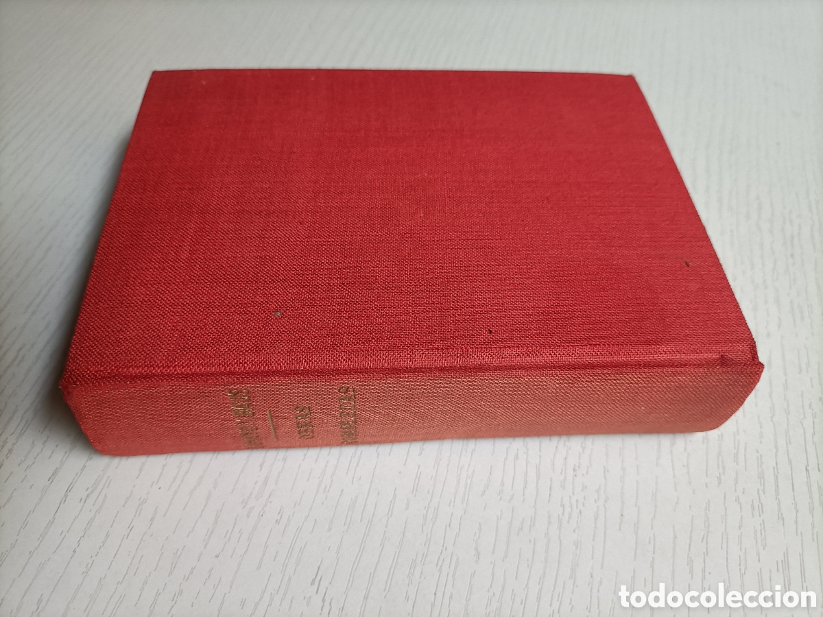 Libros de segunda mano: Obras completas de Manuel Tamayo y Baus . Ediciones fax 1947