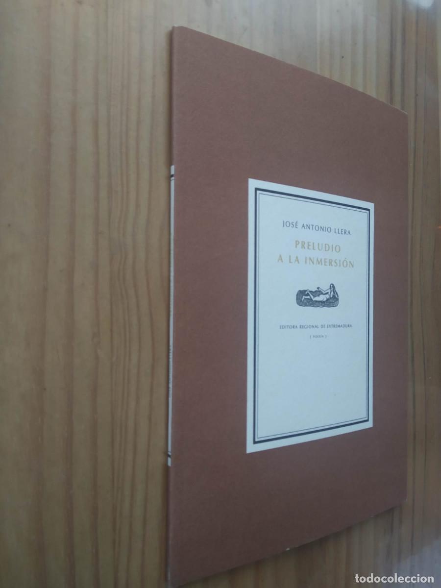 Libros de segunda mano: PRELUDIO A LA INMERSION - Jos&eacute; Antonio Llera - Foto 1