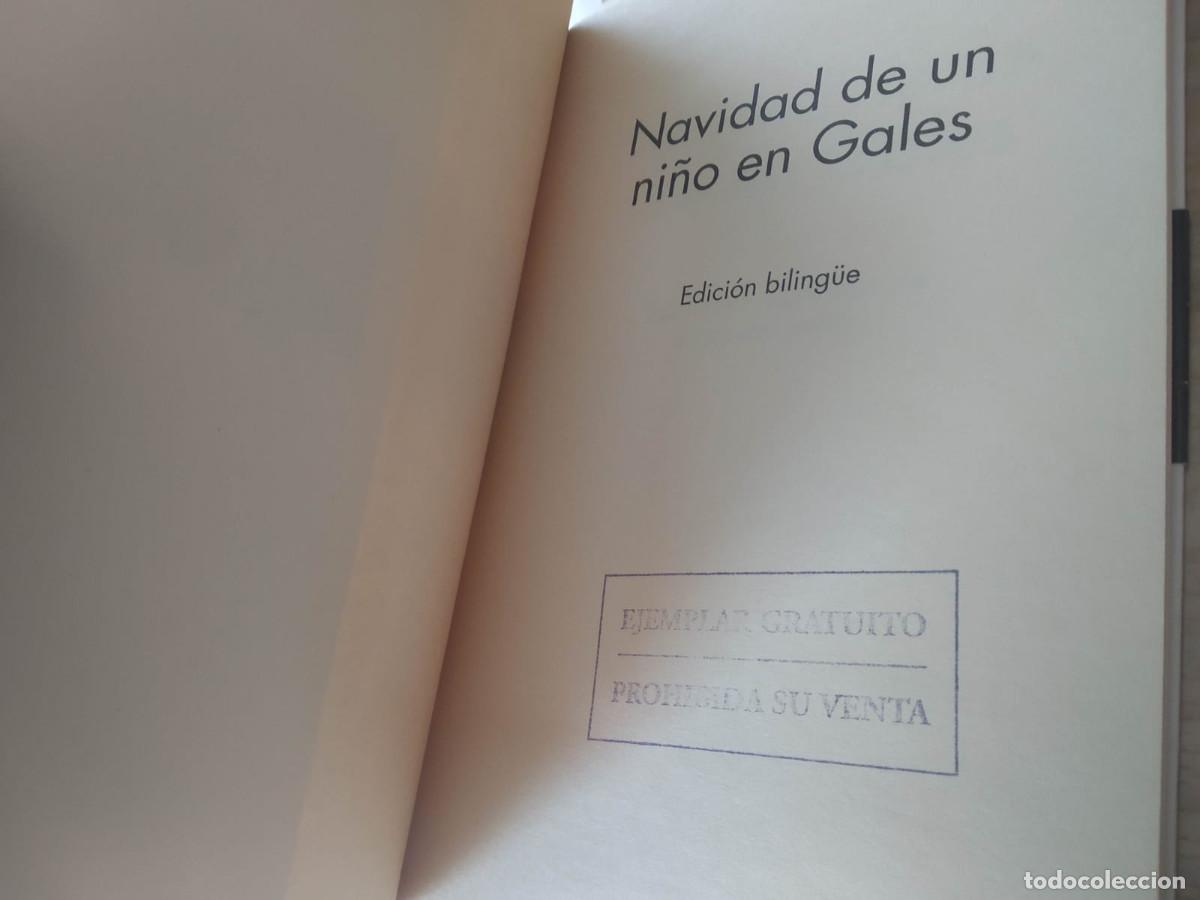 Libros de segunda mano: NAVIDAD DE UN NI&Ntilde;O EN GALES - Dylan Thomas - Foto 2