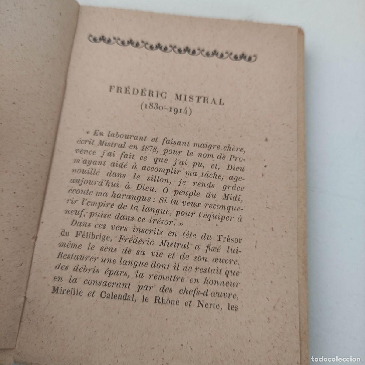 Libros de segunda mano: Chants de Provence - MISTRAL, Fr&eacute;d&eacute;ric: - Foto 5