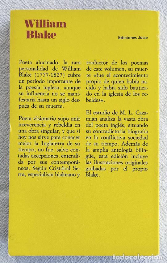 Libros de segunda mano: William Blake. - CAZAMIAN, M. L.- - Foto 3