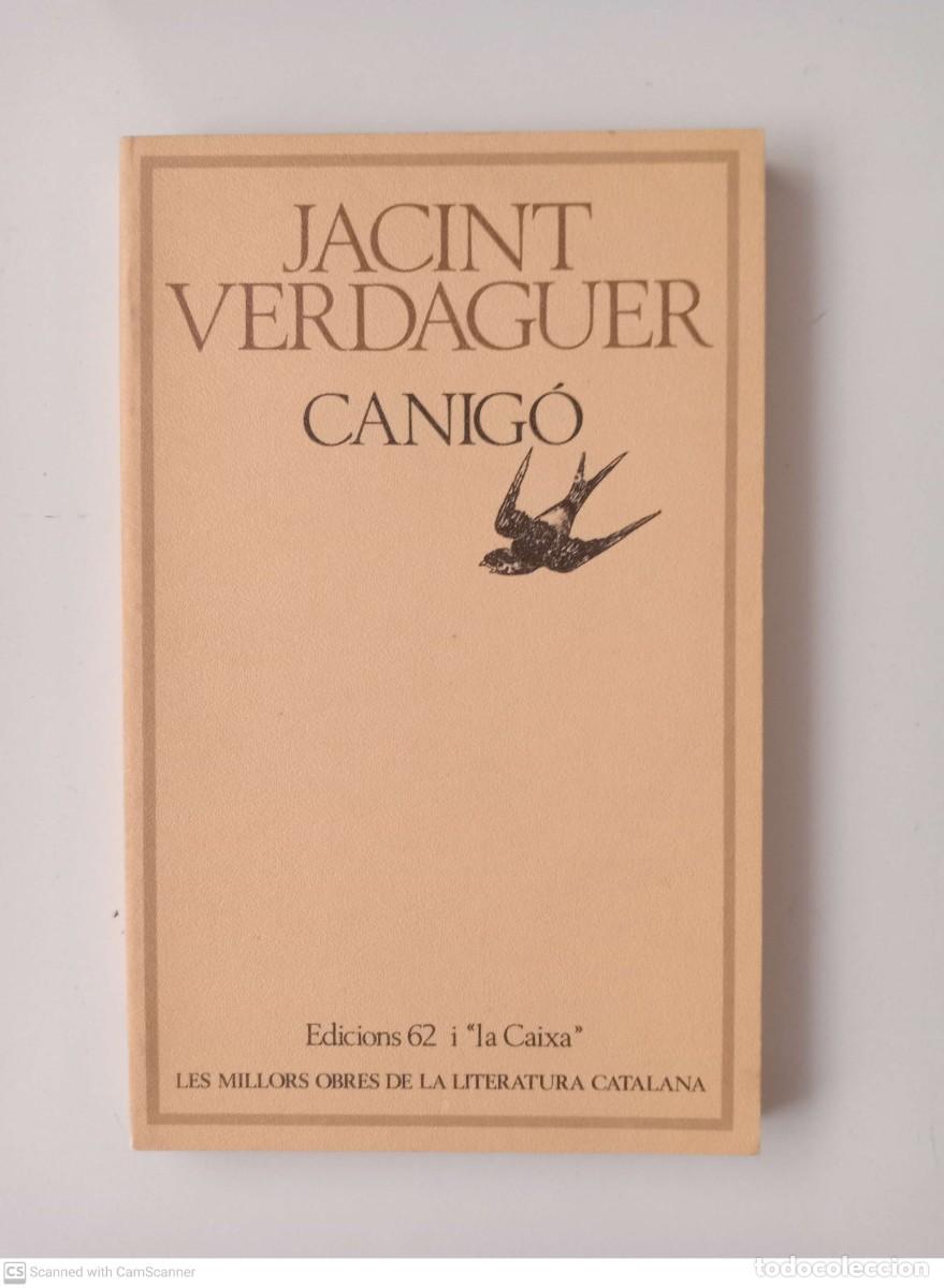 Libros de segunda mano: Canig&oacute; [Jacint Verdaguer] - Foto 1
