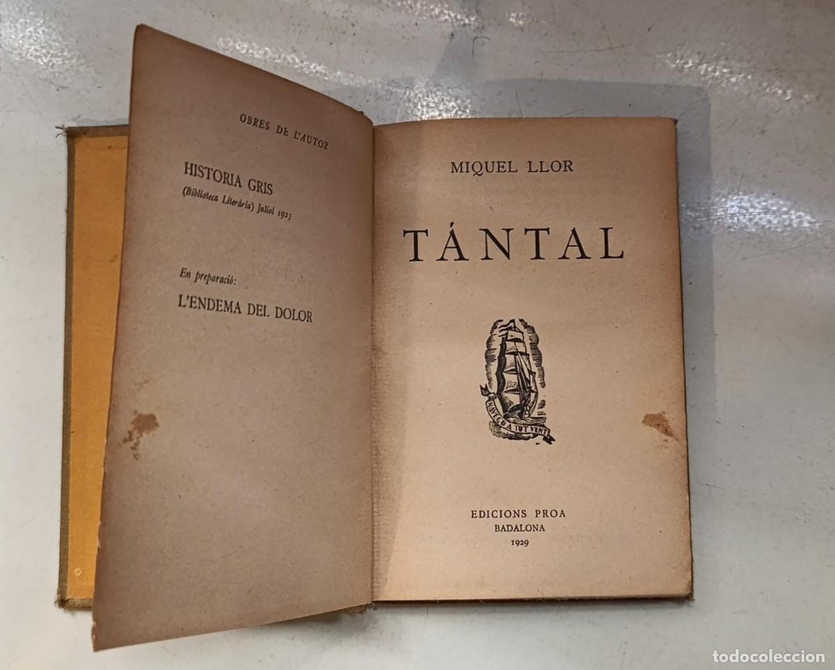 Libros de segunda mano: T&aacute;ntal - Miquel Llor - Foto 2
