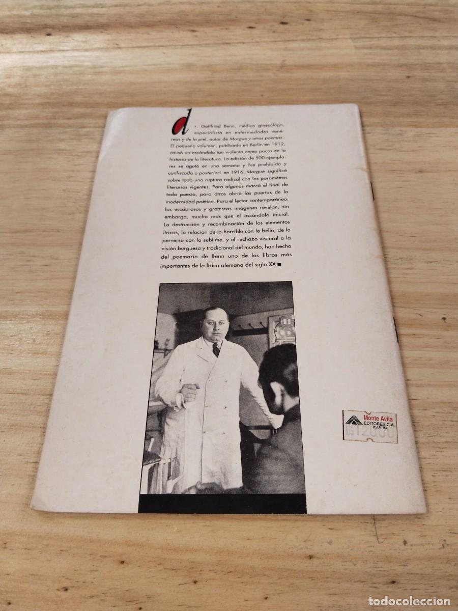 Libros de segunda mano: Morgue - Gottfried Benn - Foto 2