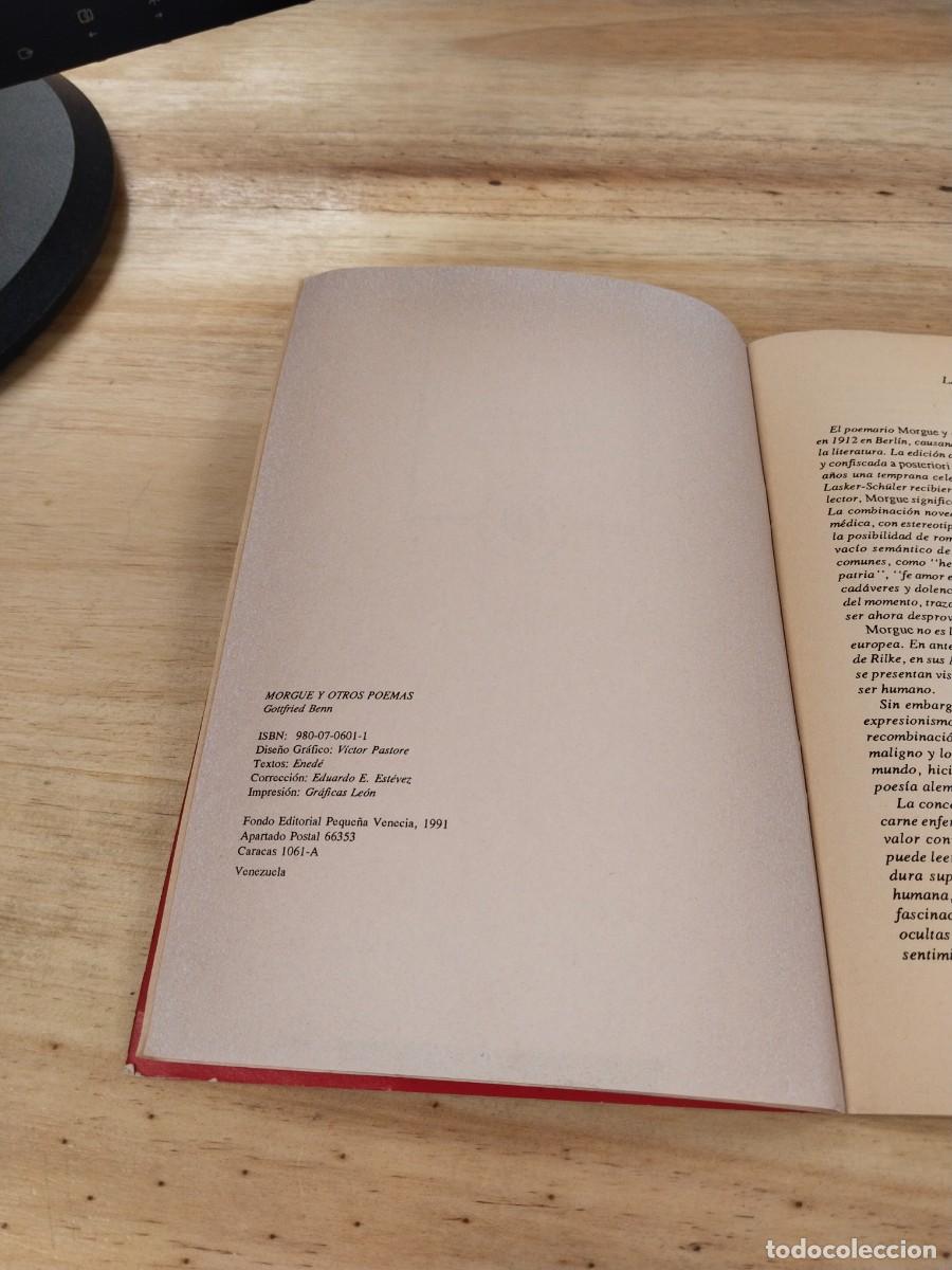 Libros de segunda mano: Morgue - Gottfried Benn - Foto 5