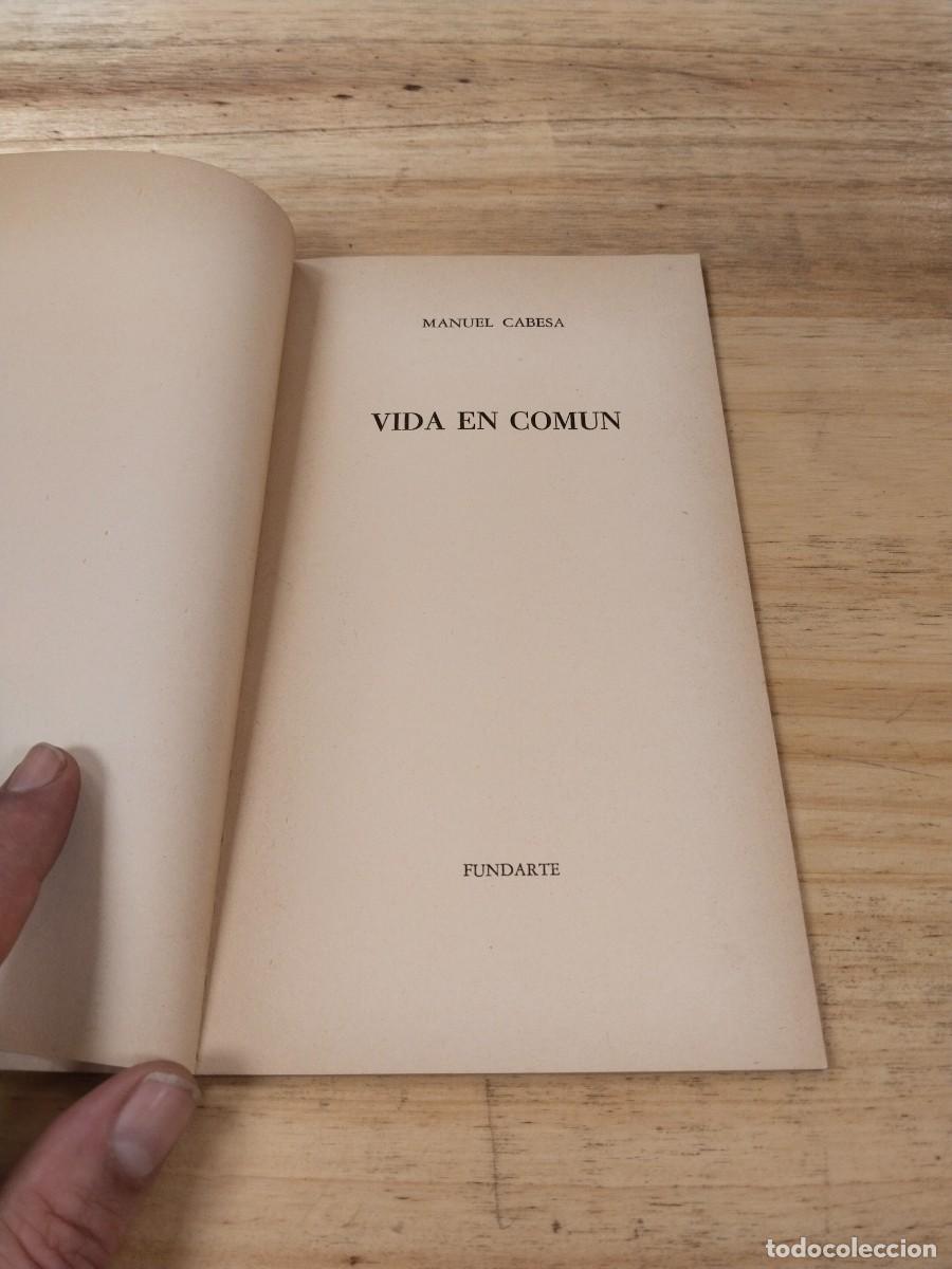 Libros de segunda mano: Vida en Com&uacute;n - Manuel Cabesa - Foto 3