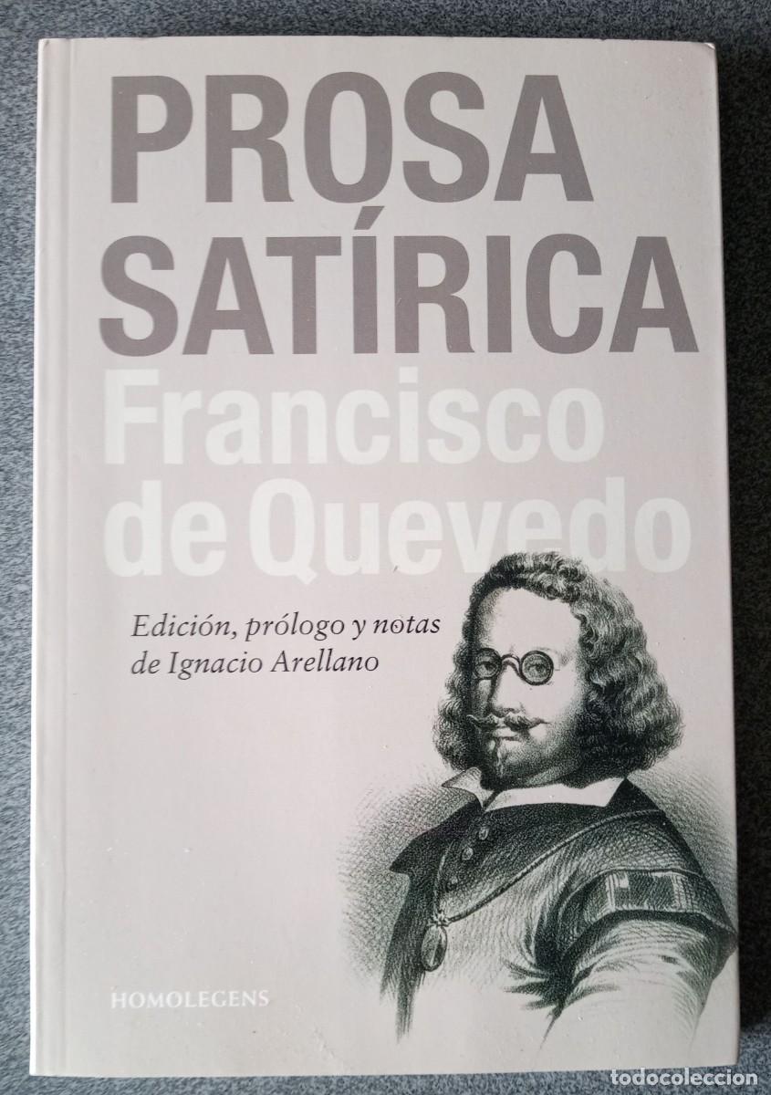Libros de segunda mano: Prosa Sat&iacute;rica Francisco De Quevedo - Foto 1