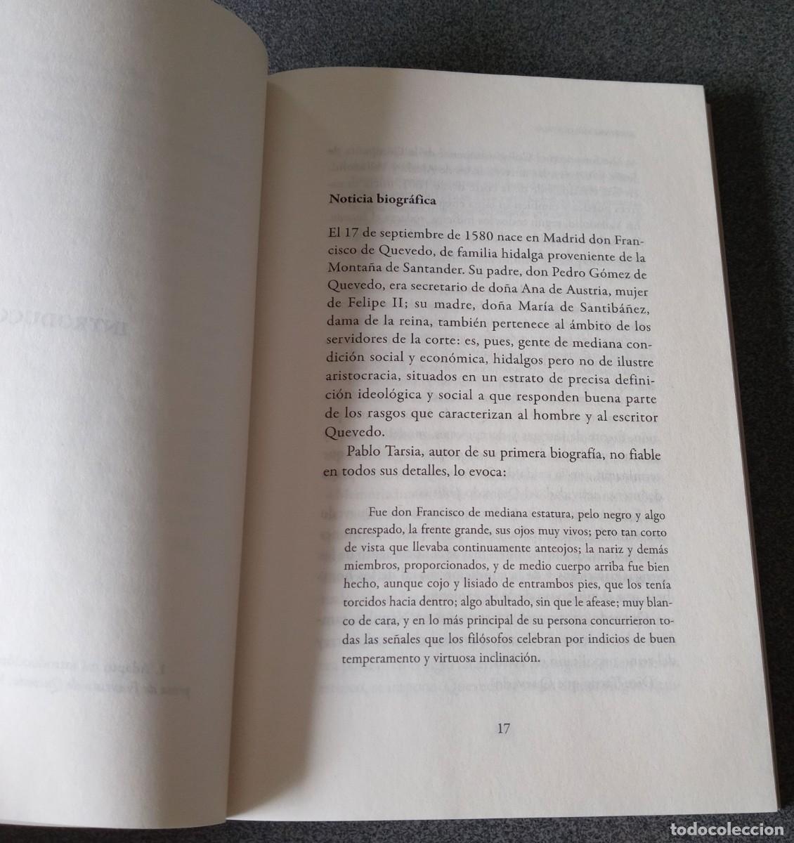 Libros de segunda mano: Prosa Sat&iacute;rica Francisco De Quevedo - Foto 7