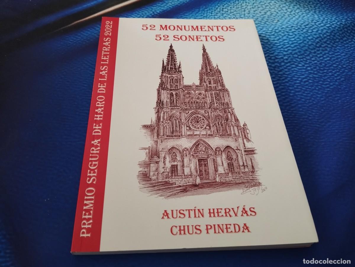 Gebrauchte B&uuml;cher: 52 MONUMENTOS 52 SONETOS AUSTIN HERV&Aacute;S/ CHUS PINEDA PREMIO SEGURA DE HARO 1&ordf; EDICION 2022