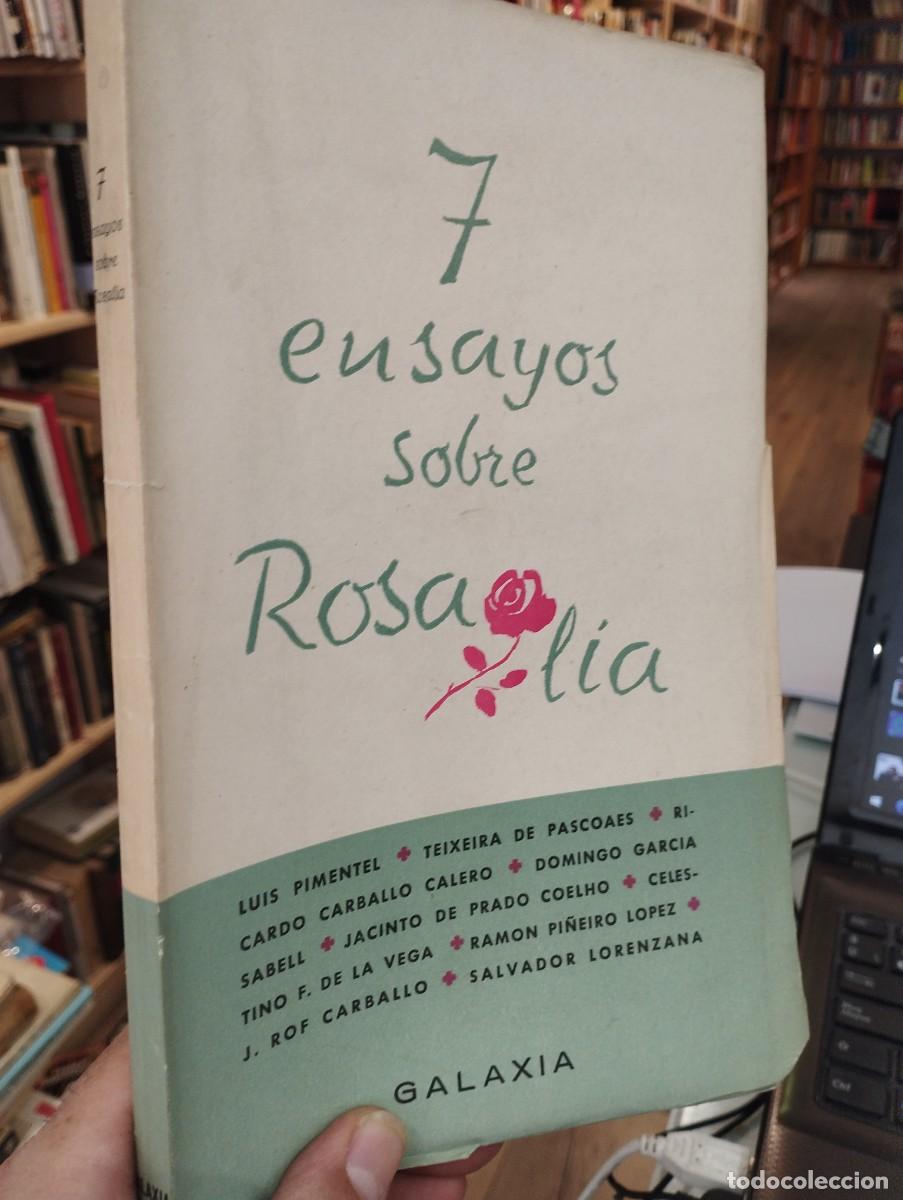 Libros de segunda mano: 7 ensayos sobre Rosal&iacute;a. - Foto 1