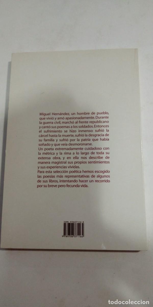 Libros de segunda mano: Poes&iacute;a Miguel Hern&aacute;ndez - Foto 2