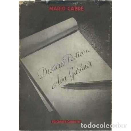 Gebrauchte B&uuml;cher: Dietario po&eacute;tico a Ava Gardner - Mario Cabr&eacute;