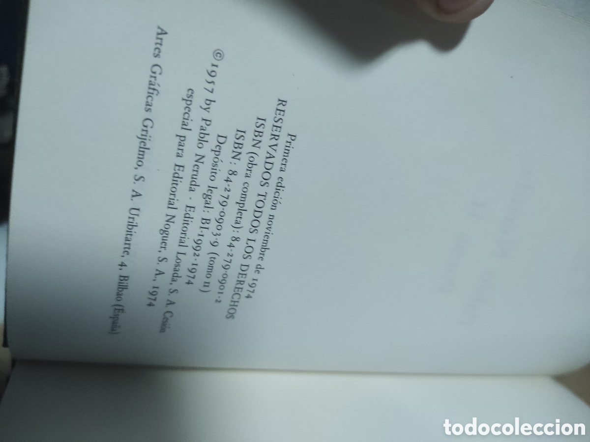 Libros de segunda mano: Pablo Neruda Poes&iacute;a II - Foto 2