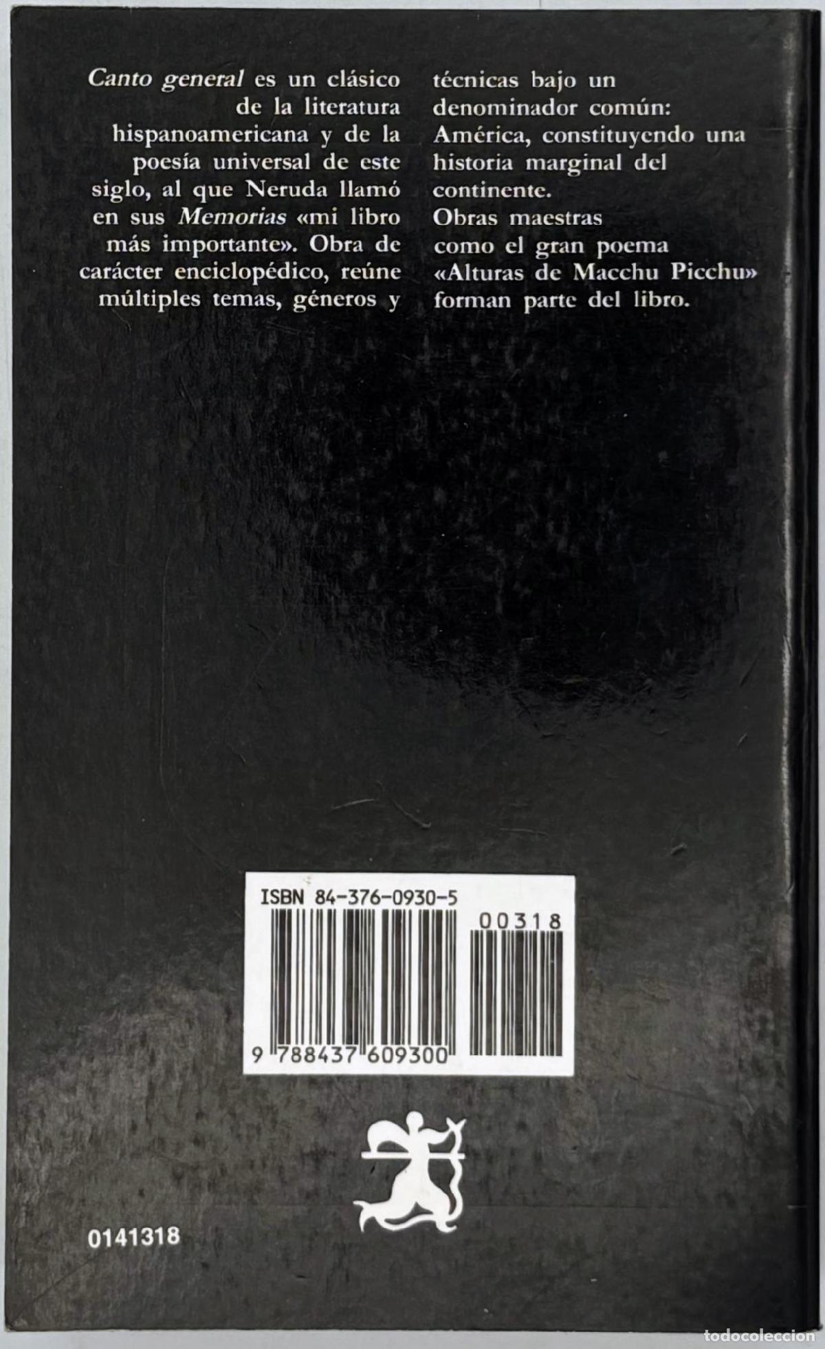 Libros de segunda mano: Canto general - Neruda, Pablo - Foto 2