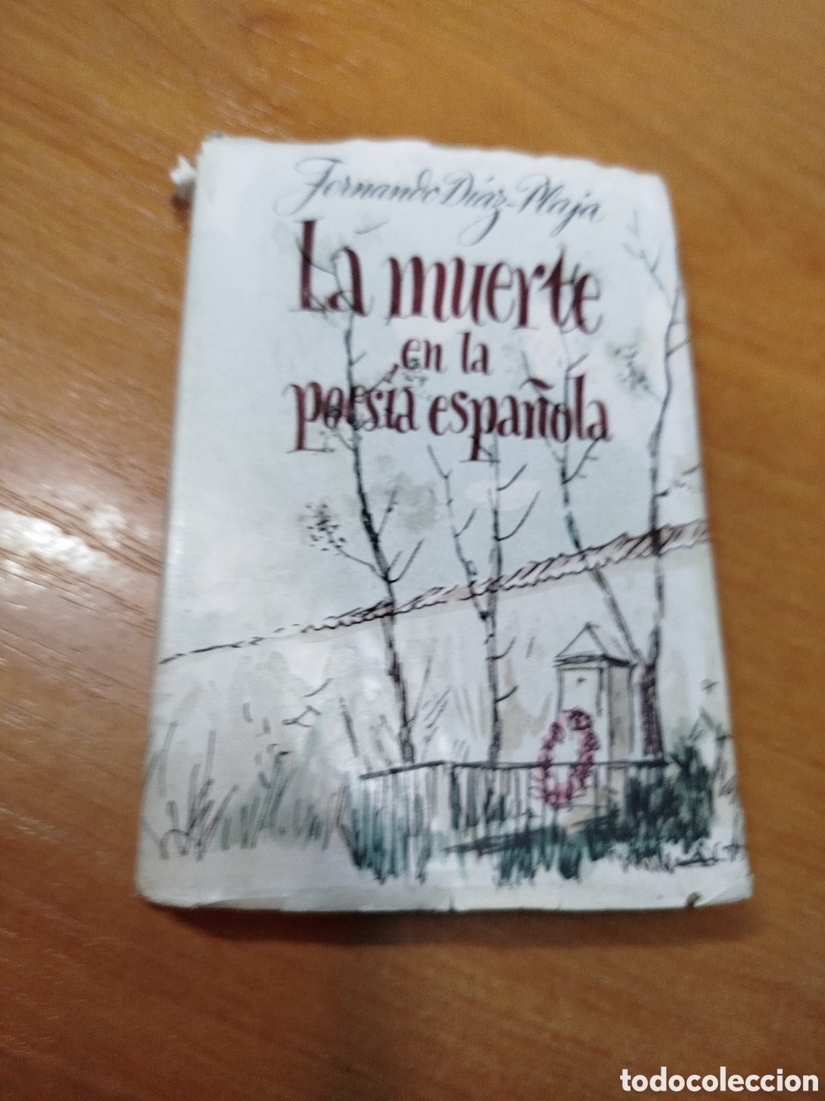 Gebrauchte B&uuml;cher: La muerte en la poes&iacute;a espa&ntilde;ola. Fernando D&iacute;az plaja.
