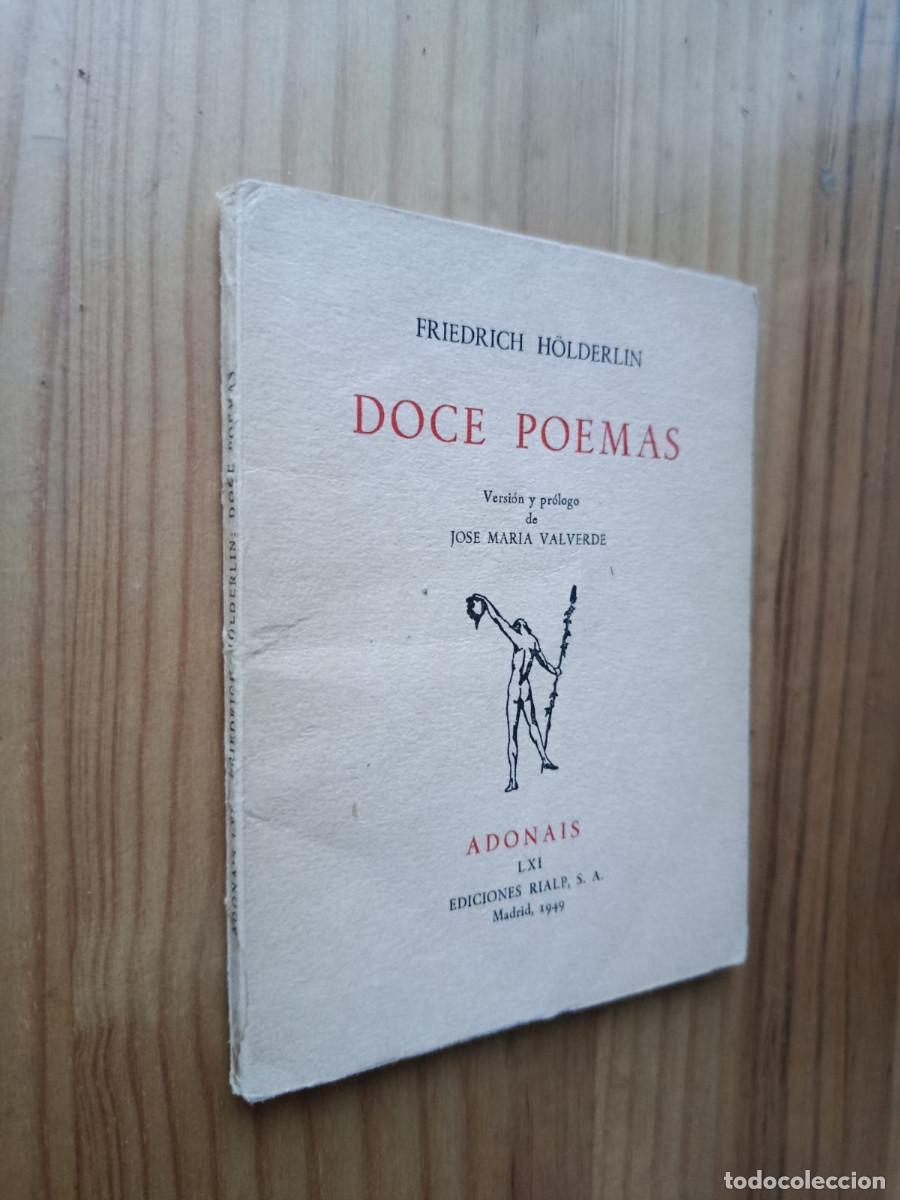 Libros de segunda mano: DOCE POEMAS - FRIEDRICH HOLDERLIN - Foto 1