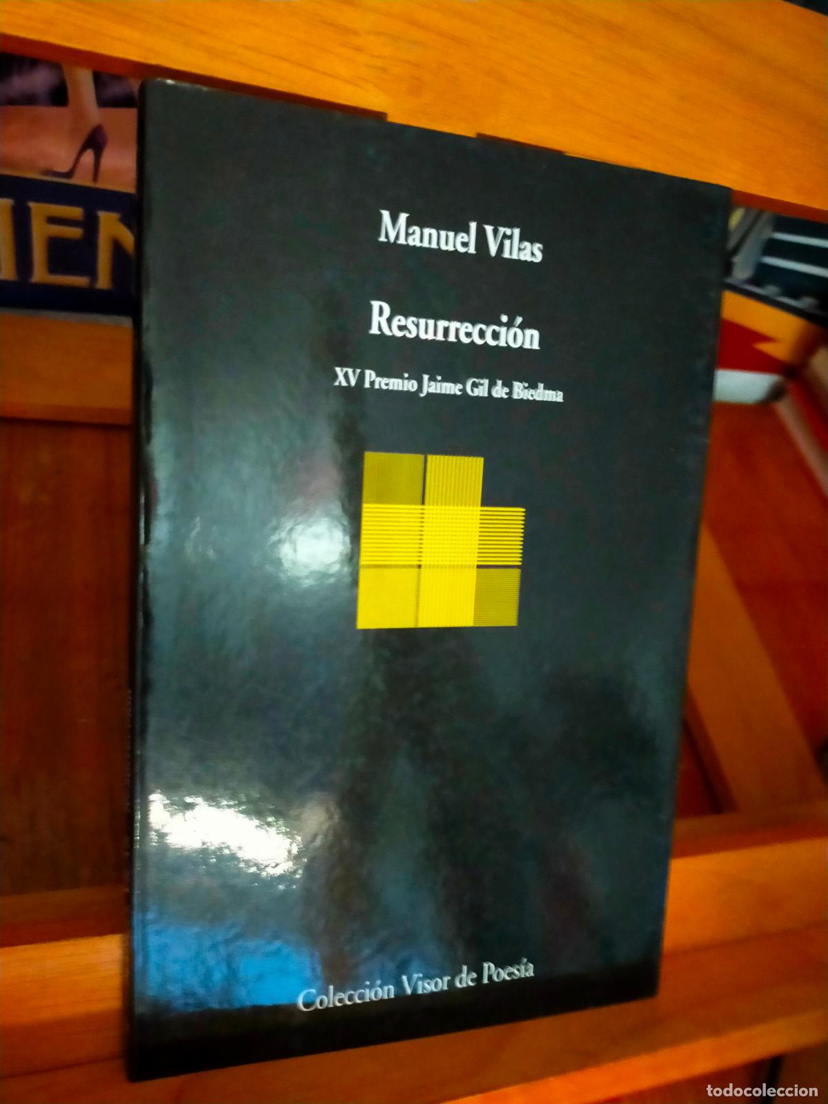 Libros de segunda mano: RESURRECCI&Oacute;N. MANUEL VILAS. EDITORIAL VISOR - Foto 1