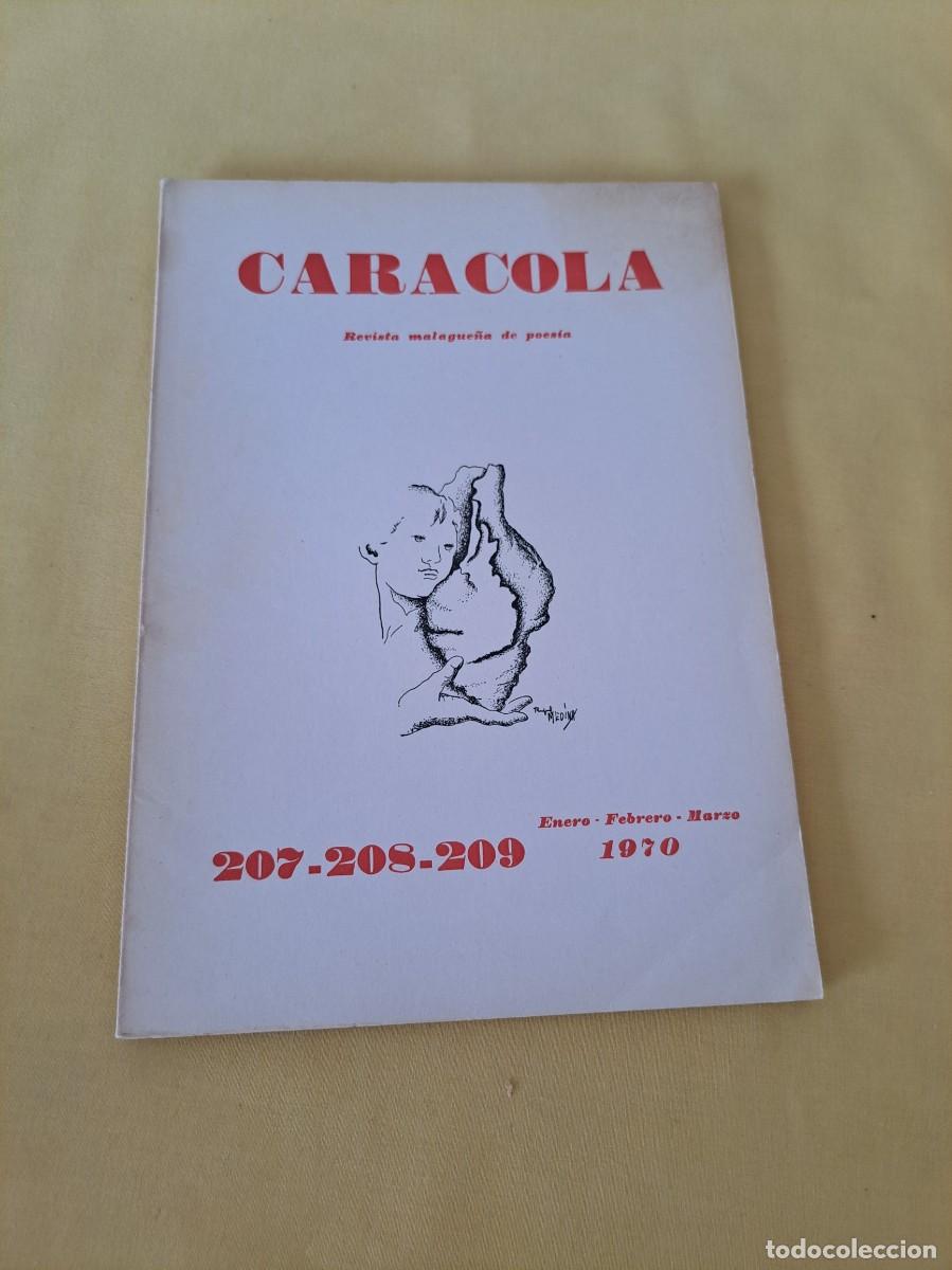 Libri di seconda mano: CARACOLA: REVISTA MALAGUE&Ntilde;A DE POES&Iacute;A N.&ordm; 207-208-209 (ENERO-FEBRERO-MARZO 1970)
