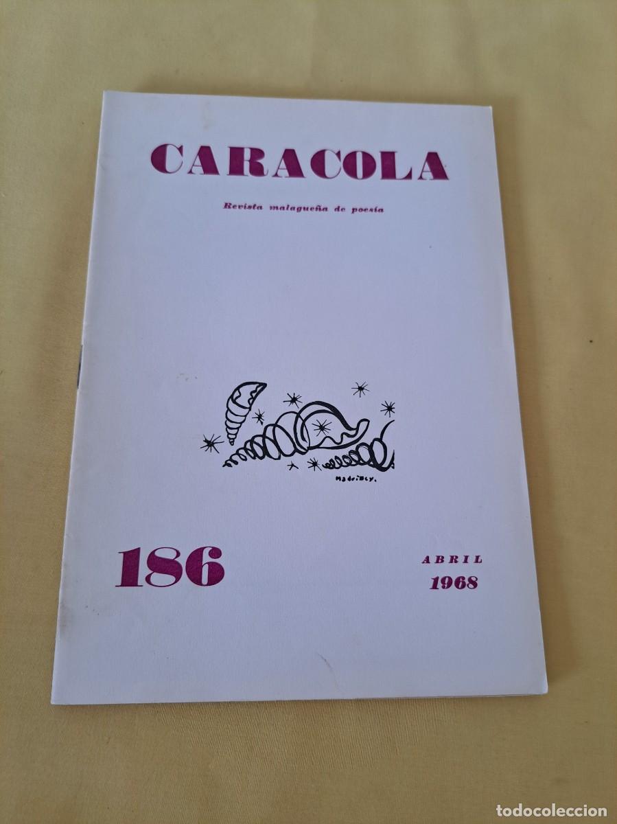 Libri di seconda mano: CARACOLA: REVISTA MALAGUE&Ntilde;A DE POES&Iacute;A N.&ordm; 186 (ABRIL 1968)