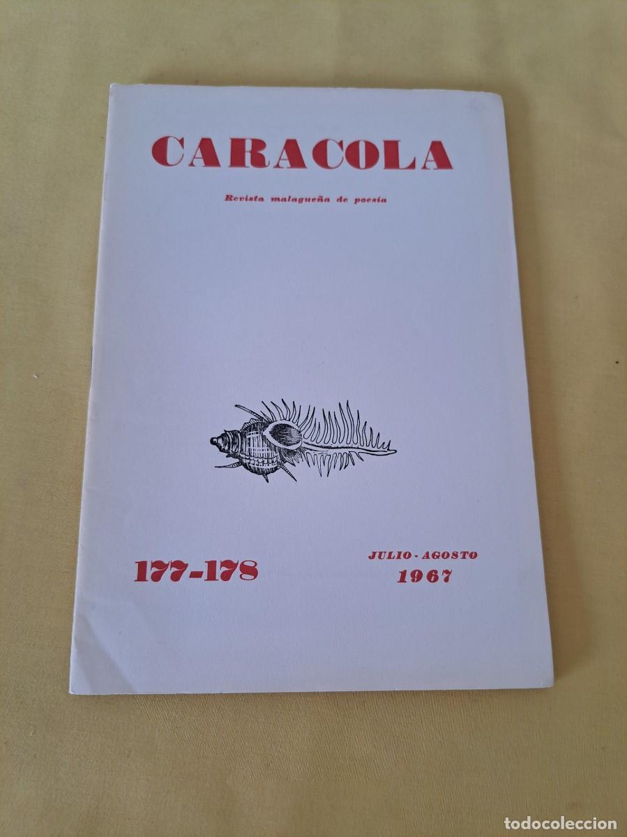 Gebrauchte B&uuml;cher: CARACOLA: REVISTA MALAGUE&Ntilde;A DE POES&Iacute;A N.&ordm; 177-178 (JULIO-AGOSTO 1967)