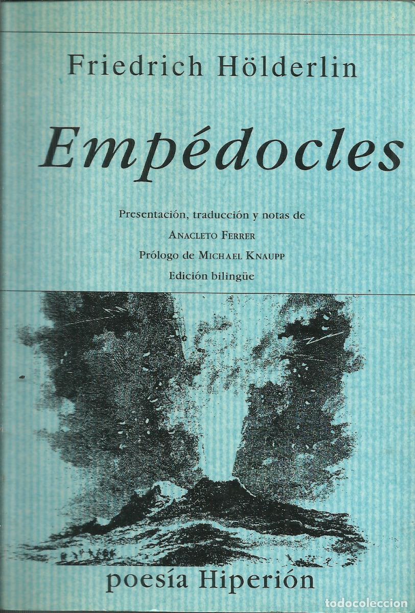 Libros de segunda mano: Emp&eacute;docles / Friedrich H&ouml;lderlin. - Foto 1