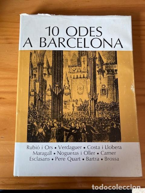 Libros de segunda mano: 10 ODES A BARCELONA - PROA - 1972 - Foto 1