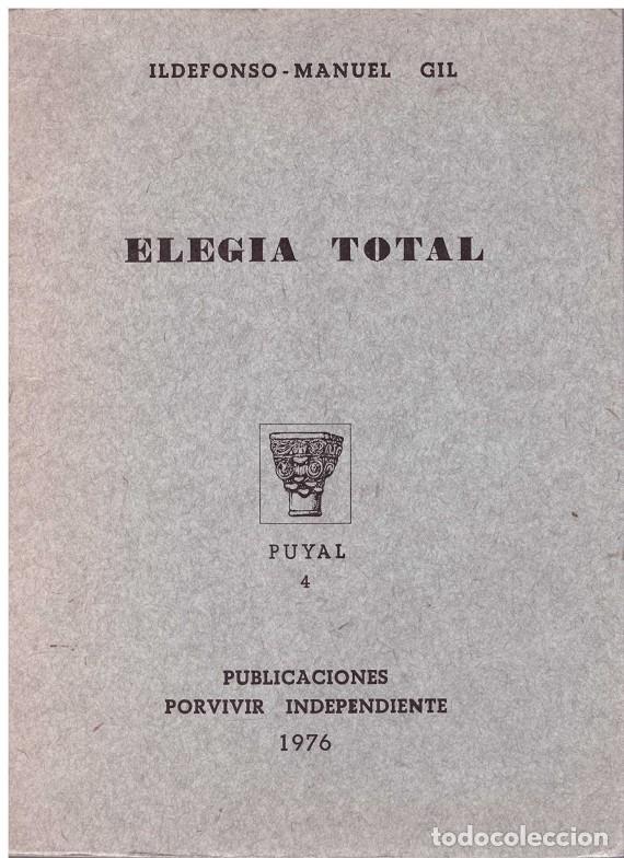 Libros de segunda mano: ELEGIA TOTAL - Foto 1