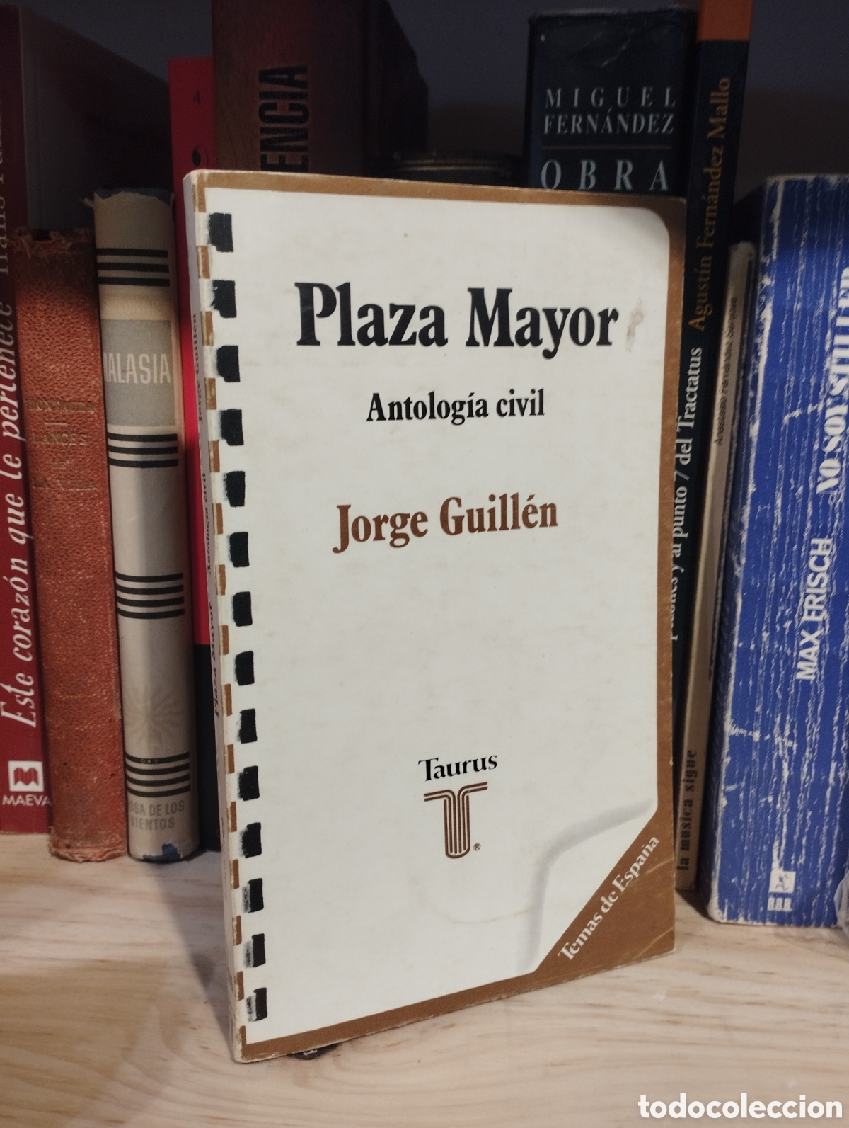 Second hand books: Plaza Mayor. Antologia Civil - Jorge Guillen.