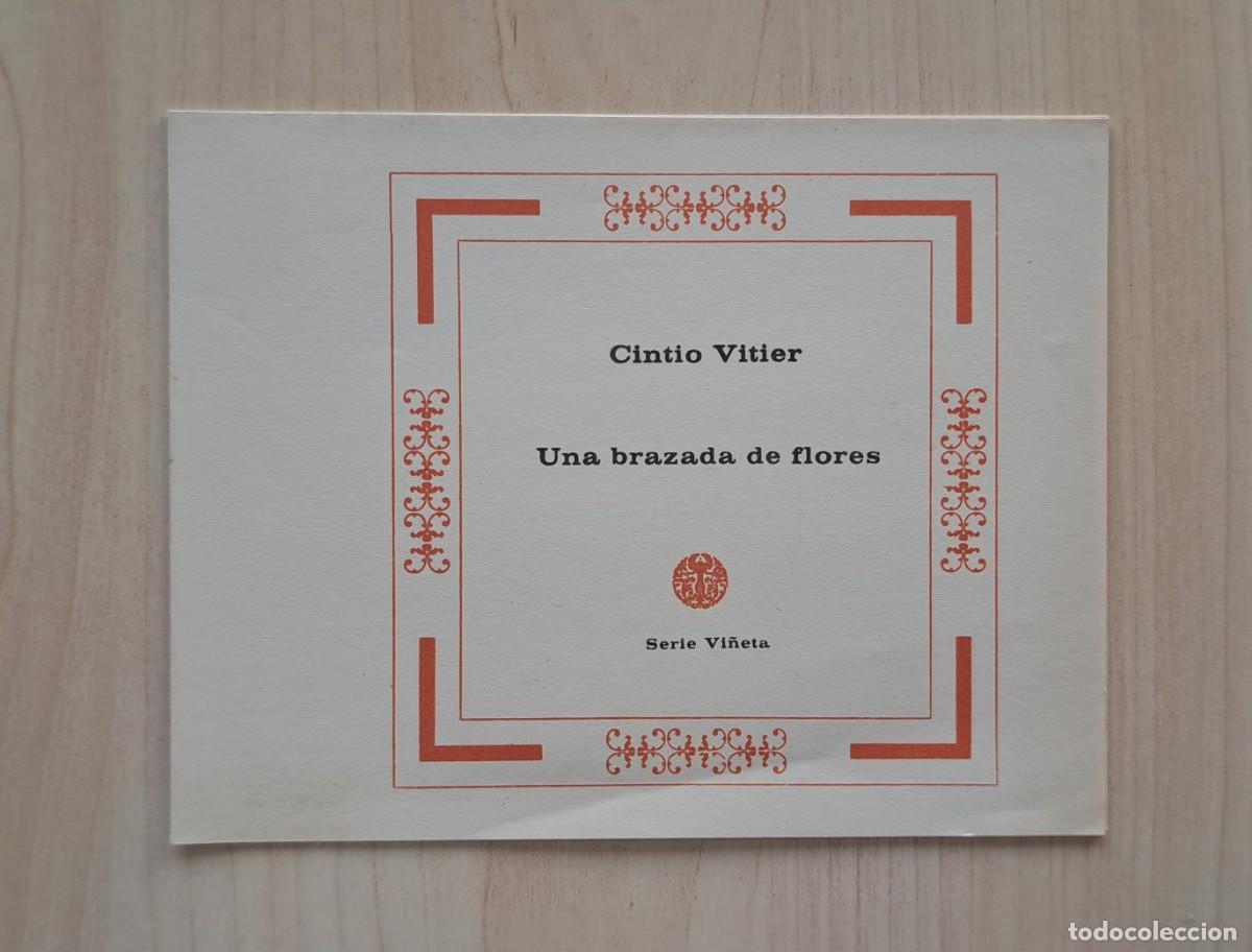 Libros de segunda mano: CINTIO VITIER / UNA BRAZADA DE FLORES. - Foto 1