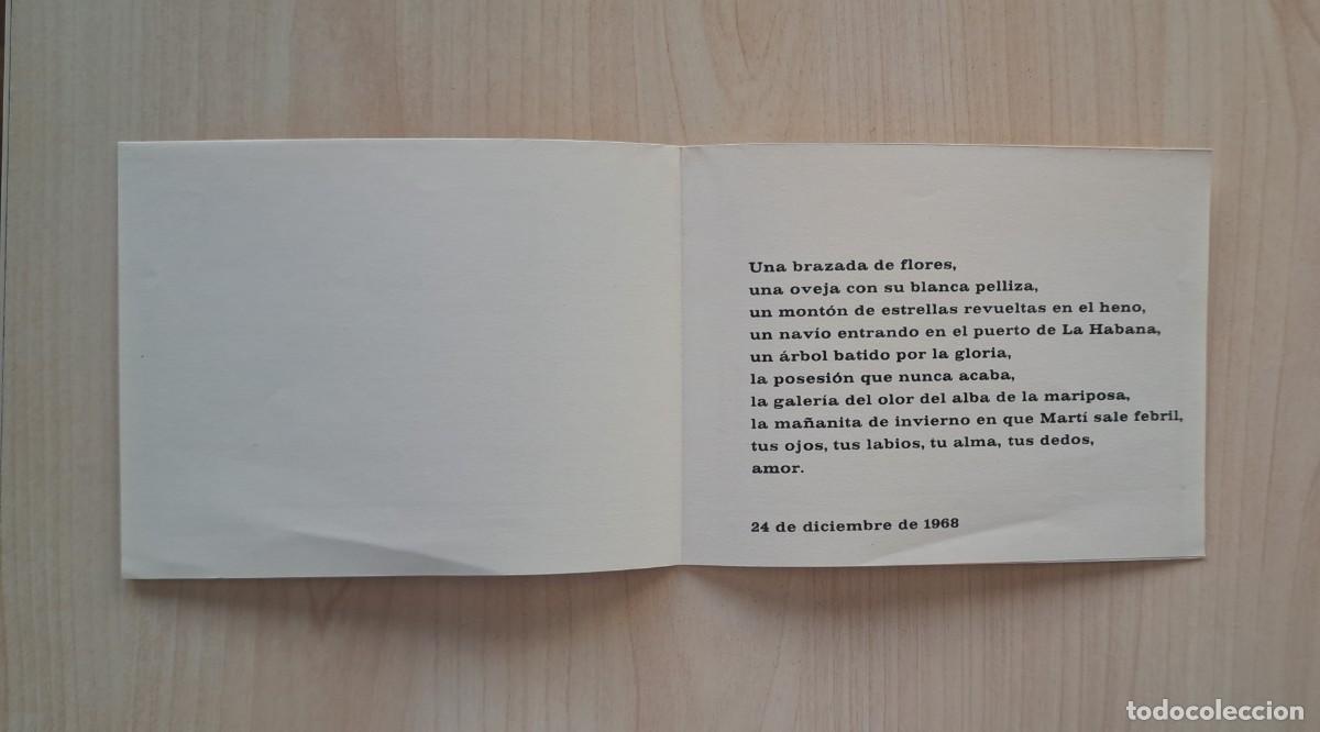 Libros de segunda mano: CINTIO VITIER / UNA BRAZADA DE FLORES. - Foto 2