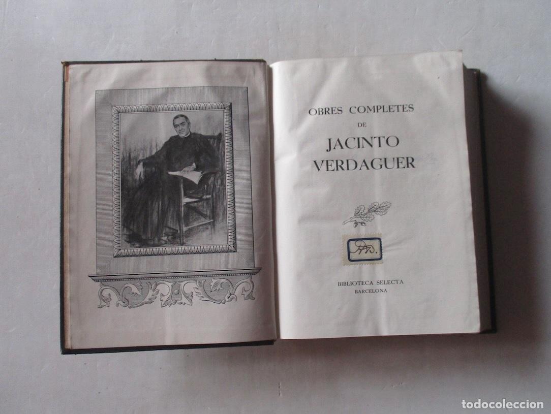 Libros de segunda mano: OBRES COMPLETES DE JACINTO VERDAGUER - Foto 2