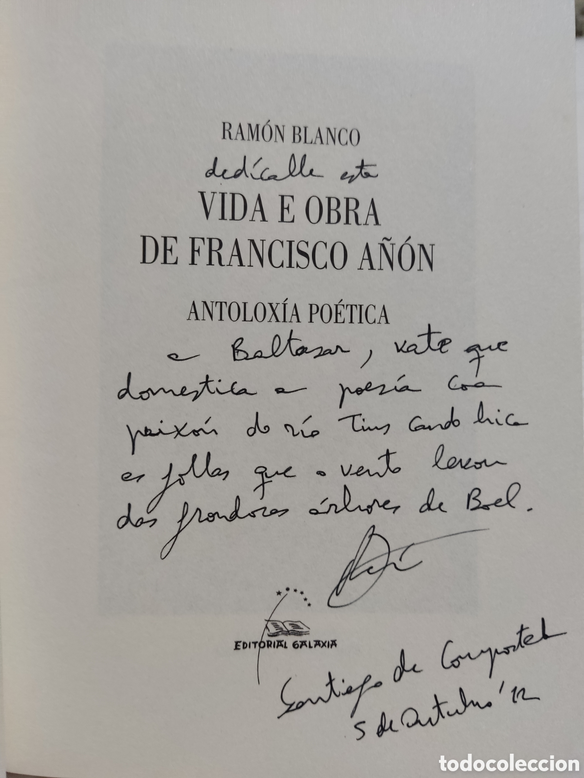 Libros de segunda mano: Vida e obra de Francisco A&ntilde;on - Foto 2