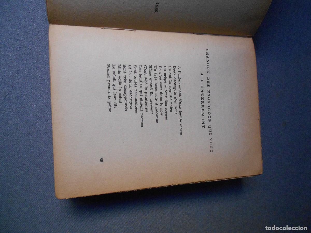 Libros de segunda mano: PAROLES. POESIA EN FRANCES - Foto 6
