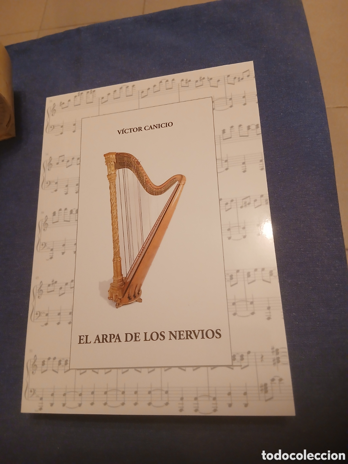 Libros de segunda mano: Victor Canicio: EL ARPA DE LOS NERVIOS - Foto 2